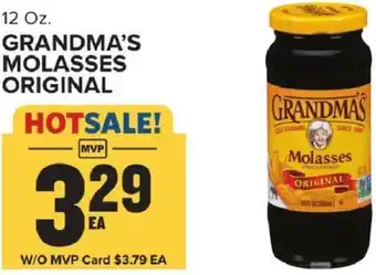 Food Lion Grandma's Molasses Original 12 oz offer