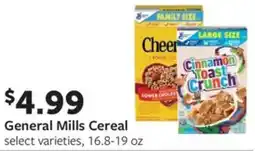 Fareway General Mills Cereal offer
