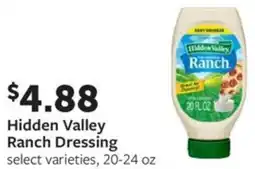 Fareway Hidden Valley Ranch Dressing offer