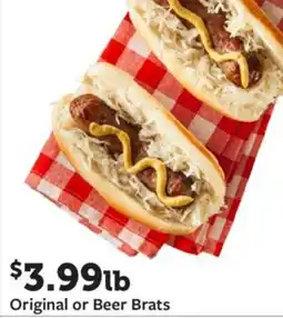 Fareway Original or Beer Brats offer