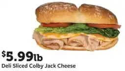 Fareway Deli Sliced Colby Jack Cheese offer
