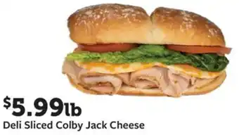 Fareway Deli Sliced Colby Jack Cheese offer