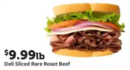Fareway Deli Sliced Rare Roast Beef offer