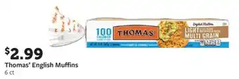 Fareway Thomas' English Muffins offer