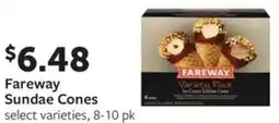 Fareway Fareway Sundae Cones offer