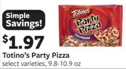 Fareway Totino's Party Pizza offer