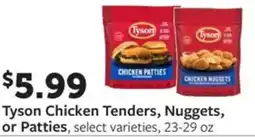 Fareway Tyson Chicken Tenders, Nuggets, or Patties offer