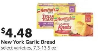 Fareway New York Garlic Bread offer