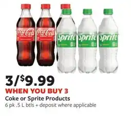 Fareway Coke or Sprite Products offer