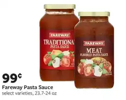 Fareway Fareway Pasta Sauce offer