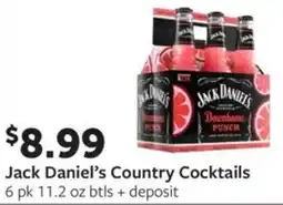 Fareway Jack Daniel's Country Cocktails offer