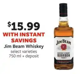 Fareway Jim Beam Whiskey offer