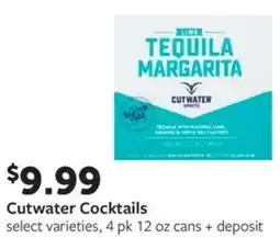 Fareway Cutwater Cocktails offer
