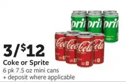 Fareway Coke or Sprite offer