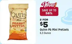Grocery Outlet Pb Mini Pretzels offer