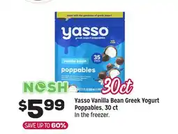 Grocery Outlet Yasso Vanilla Bean Greek Yogurt Poppables offer