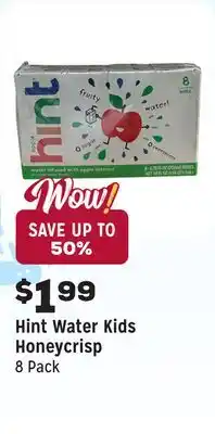 Grocery Outlet Water Kids Honeycrisp offer