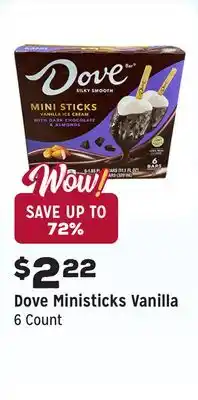 Grocery Outlet Ministicks Vanilla offer