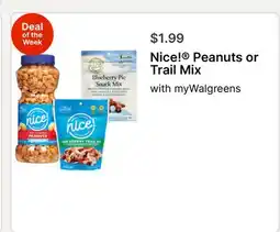 Walgreens Nice! Peanuts or Trail Mix offer