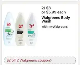 Walgreens Walgreens Body Wash offer
