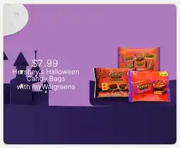 Walgreens Hershey's Halloween Candy Bags offer