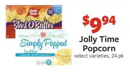 Fareway Jolly Time Popcorn offer