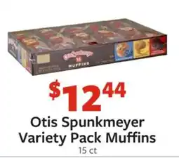 Fareway Otis Spunkmeyer Variety Pack Muffins offer