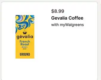Walgreens Gevalia Coffee offer