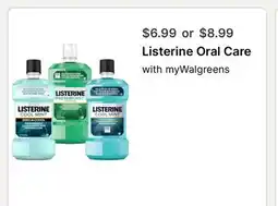 Walgreens Listerine Oral Care offer