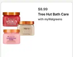 Walgreens Tree Hut Bath Care offer