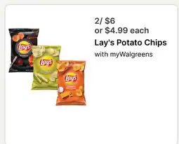 Walgreens Lay's Potato Chips offer