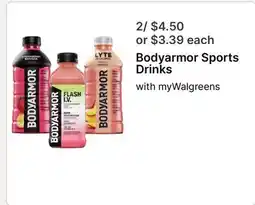 Walgreens Bodyarmor Sports Drinks offer