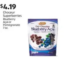 Aldi Choceur Superberries Blueberry Açai or Pomegranate offer