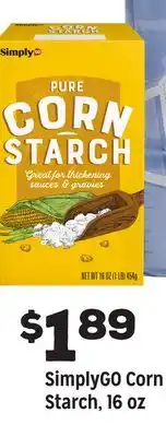 Grocery Outlet SimplyGO Corn Starch offer