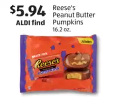 Aldi Reese's Peanut Butter Pumpkins offer