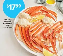 Aldi Specially Selected Snow Crab Legs offer