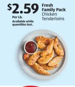 Aldi Fresh Family Pack Chicken Tenderloins offer