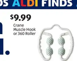 Aldi Crane Muscle Hook or 360 Roller offer