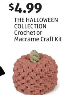 Aldi THE HALLOWEEN COLLECTION Crochet or Macrame Craft Kit offer