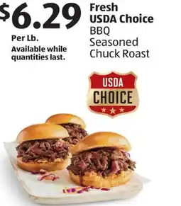 Aldi BBQ Seasoned Chuck Roast offer