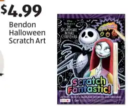 Aldi Bendon Halloween Scratch Art offer