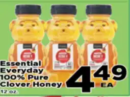Superior Grocers Essential Everyday 100% Pure Clover Honey offer