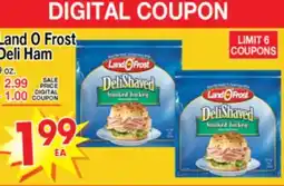 Superior Grocers Land O Frost Deli Ham offer