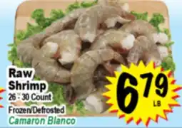 Superior Grocers Raw Shrimp offer