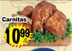 Superior Grocers Carnitas offer