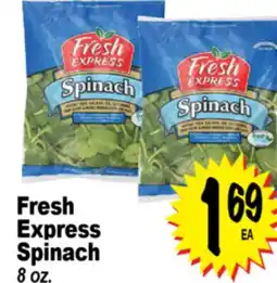 Superior Grocers Fresh Express Spinach offer
