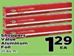 Superior Grocers Shoppers Value Aluminum Foil offer