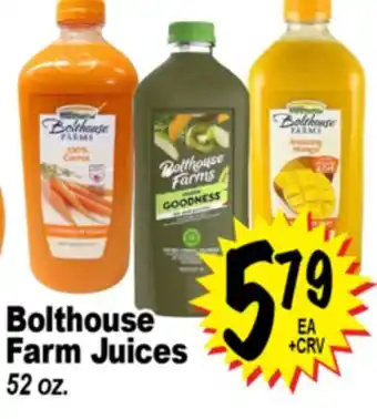 Superior Grocers Bolthouse Farm Juices offer