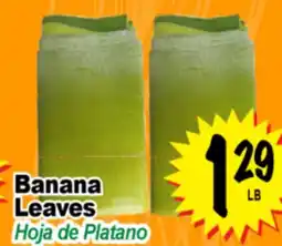 Superior Grocers Banana Leaves offer