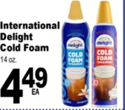 Superior Grocers International Delight Cold Foam offer